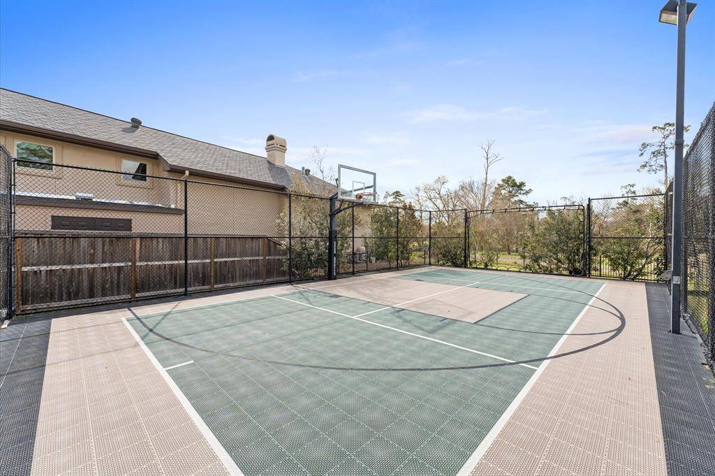 Private multi use sports court