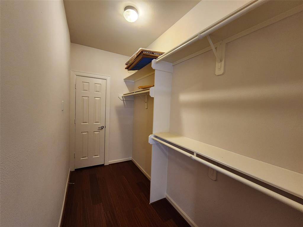 2nd bedroom walk in closet