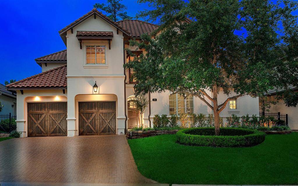 70 Angelique Way- A stunning Mediterranean-style villa on a coveted cul-de-sac in the exclusive gated community of Carlton Woods
