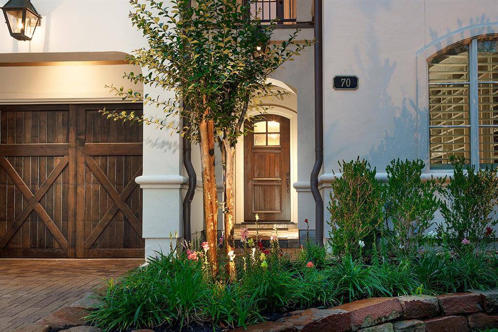 Welcoming front porch