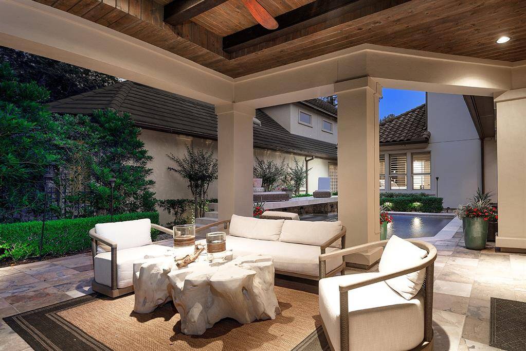 Outdoor living spaces, great for relaxing