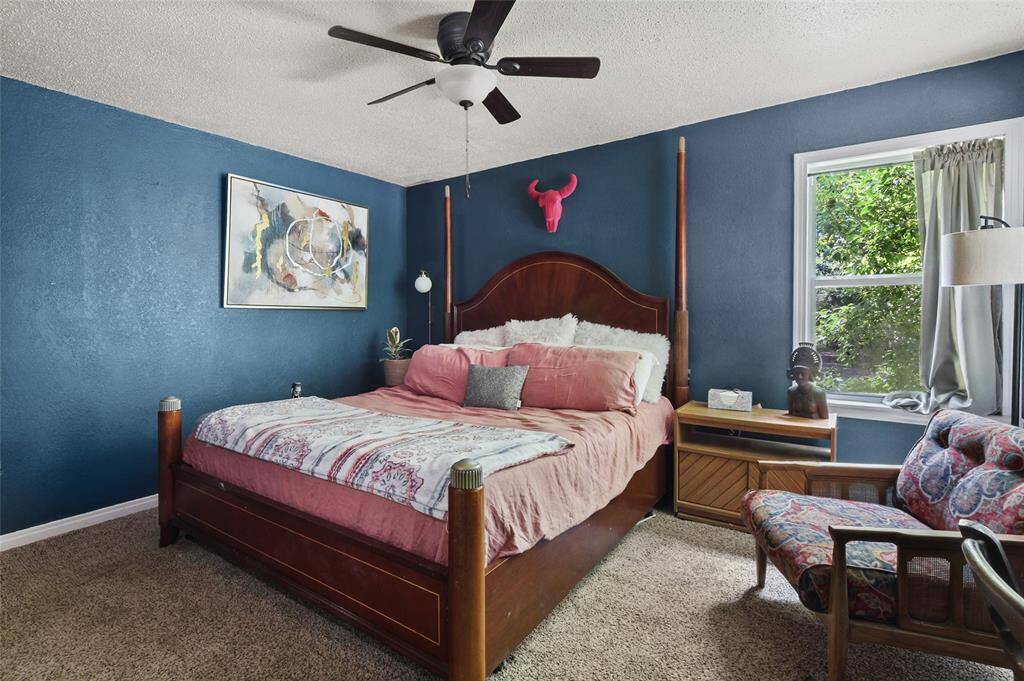 View of Bedroom from Primary Bathroom