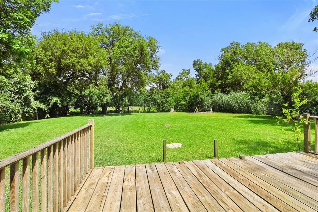 View of Backyard from Deck