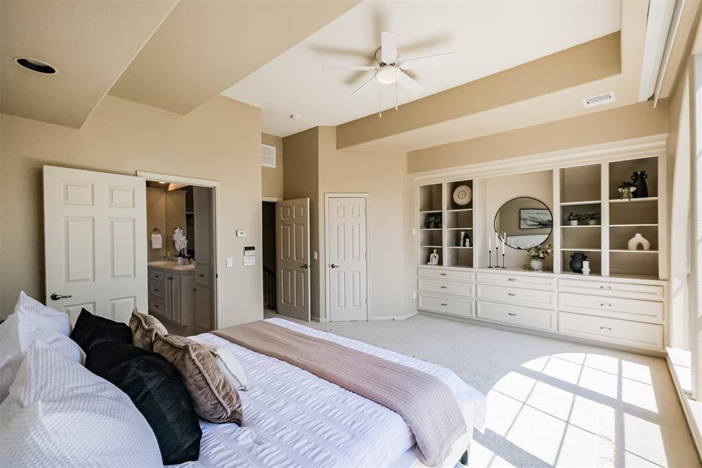 One of the 2 closets of this bedroom are here - the other is off the bathroom.
