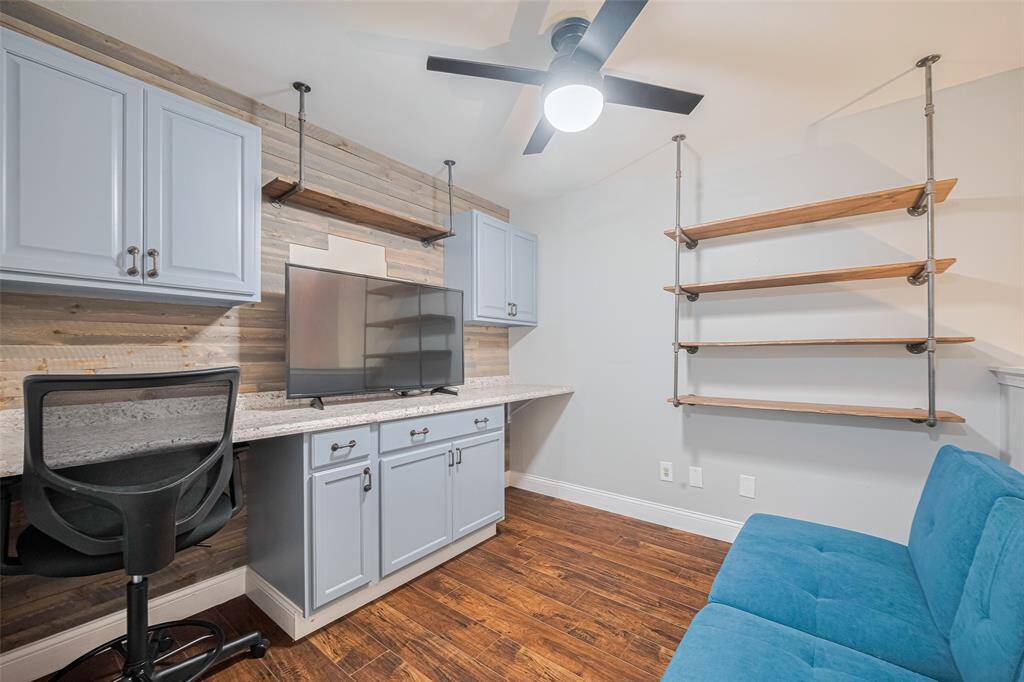 Upstairs, there's additional space perfect for a study, sitting area, or small media room.