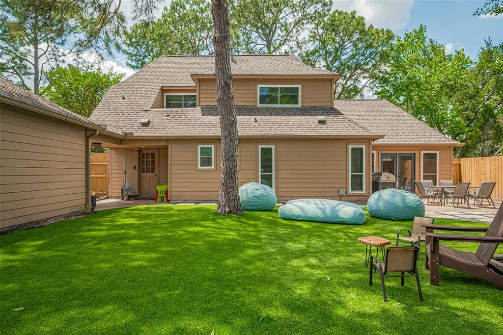 High-quality artificial turf was installed in 2023, making this backyard the perfect low-maintenance space for entertaining family and friends.