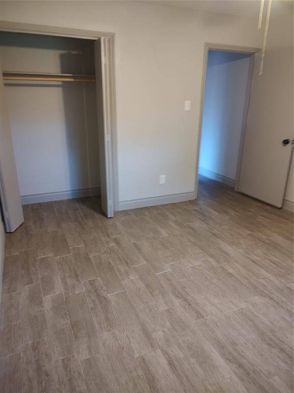 Bedroom 2 has a double door closet.