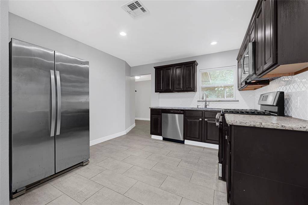 Kitchen with Stainless Steel Appliances