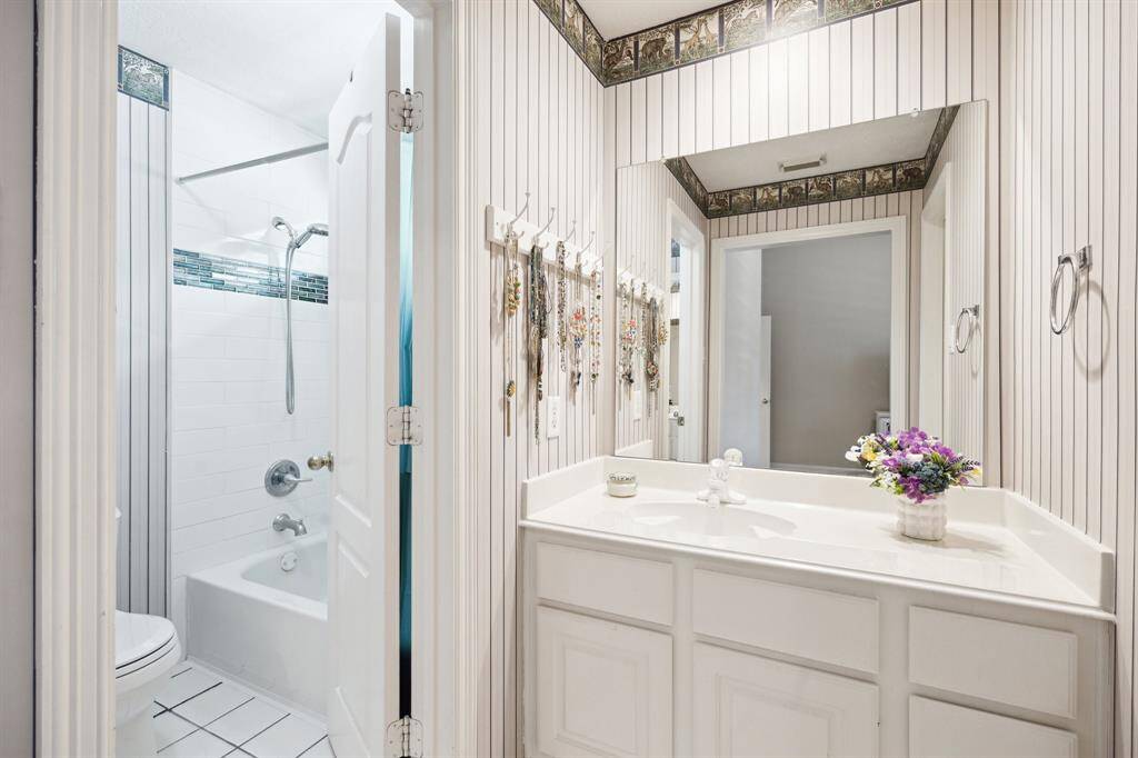 Jack and Jill bathroom