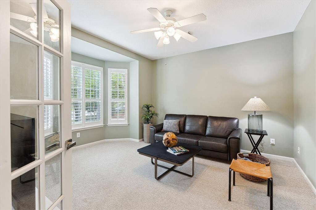 Another view of the amazing office/tv room/flex room