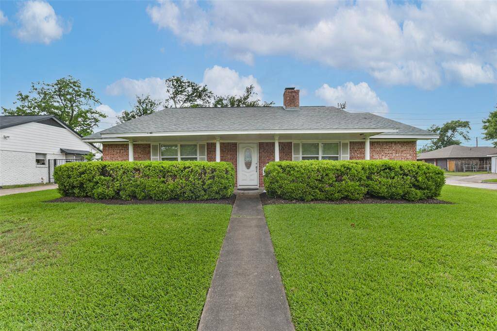 Manicured grounds welcome you to the well-maintained 4-bedroom house, located in the serene Country Club Terrace section of Sharpstown.