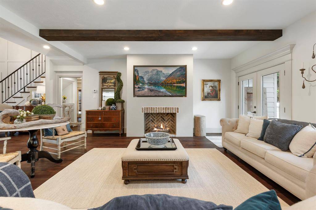 Faux fireplace, fire for photo effect.