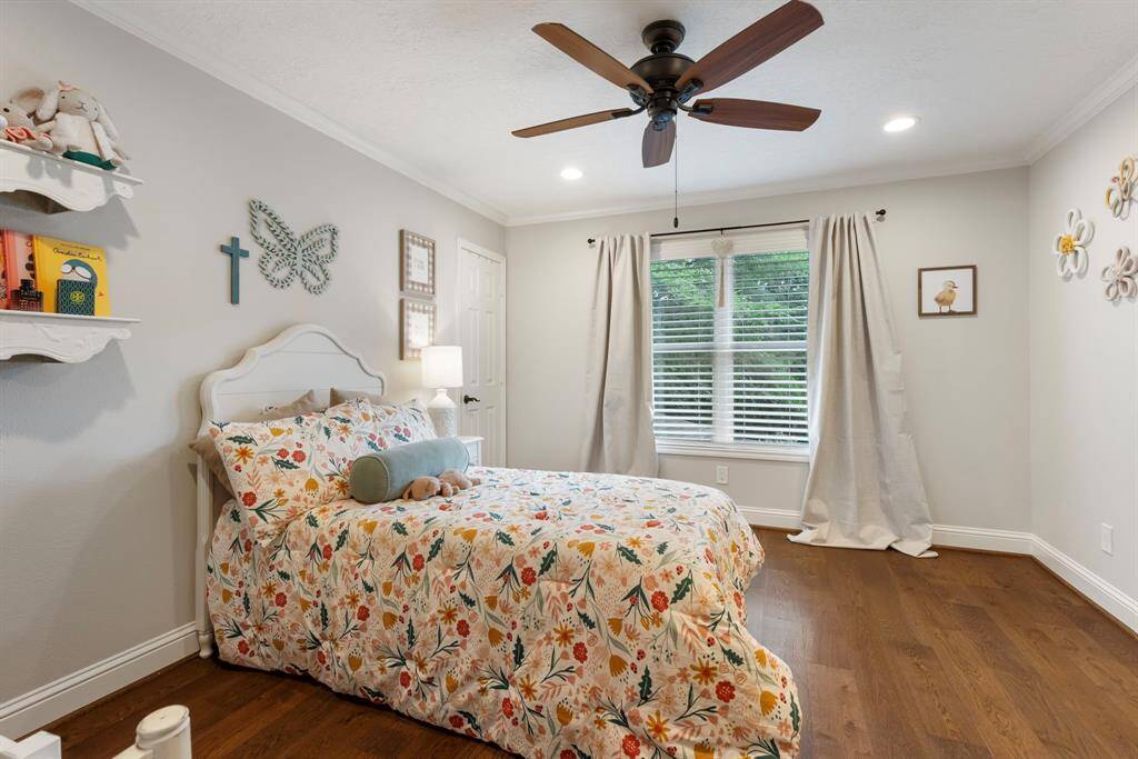 Upstairs bedroom 3 with large walk-in closet