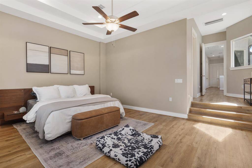 View of foyer into the Owner's Suite