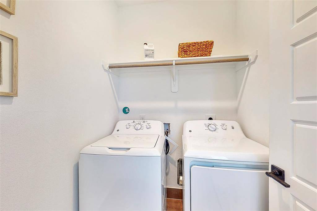 The laundry room is conveniently located on the third floor! Photos from another community by the same builder, FINISHES & COLORS MAY VARY! FINISHES & COLORS MAY VARY!