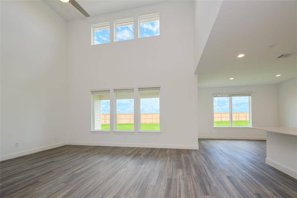 Beautiful open floor plan with bright natural light