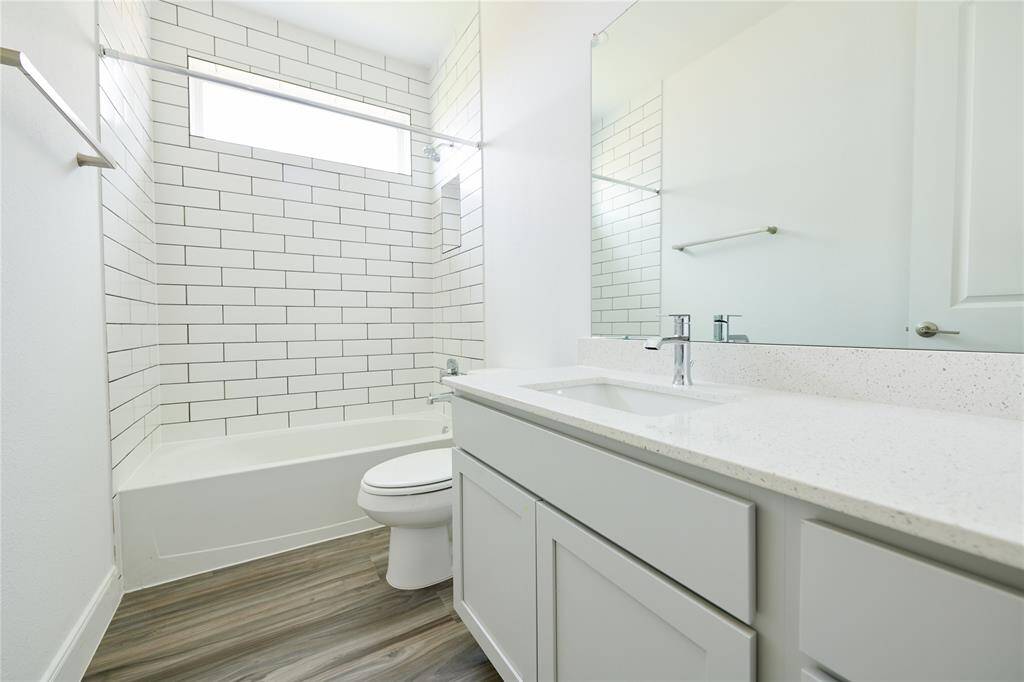 Secondary bathroom just outside the secondary downstairs room
