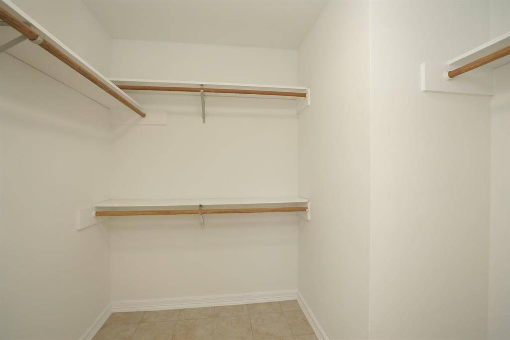and large master closet