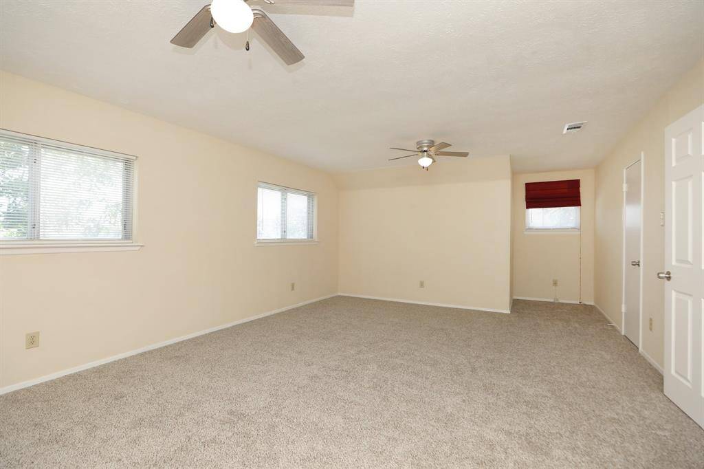 secondary bedrooms on 2nd floor this one is large enough to be divided into 2 has a 4x4.5" alcove