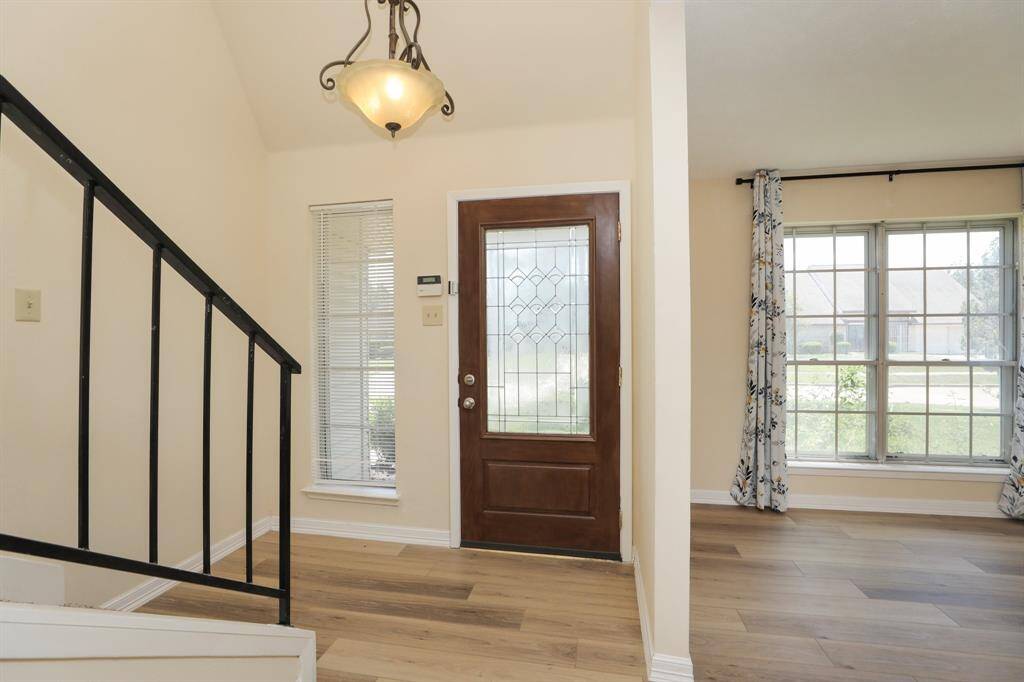 view of front door from inside