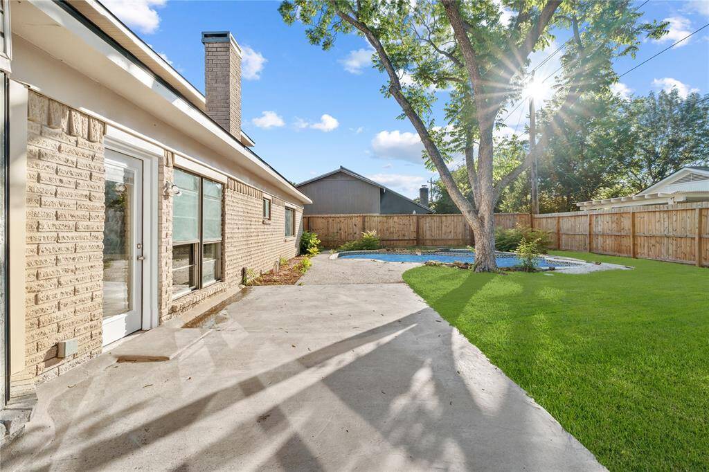 A pool to enjoy, with plenty of room left to make the most of your yard.