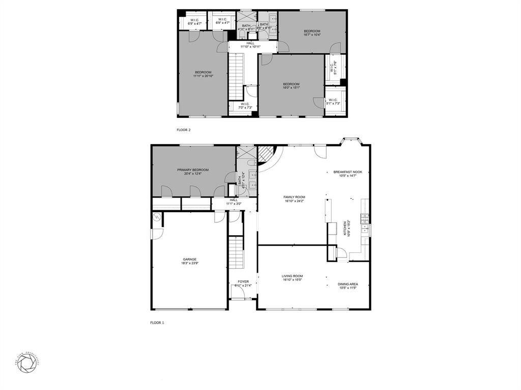 The large layout in the living room provides endless possibilities for furniture arrangement, while the new vinyl flooring adds a modern touch.