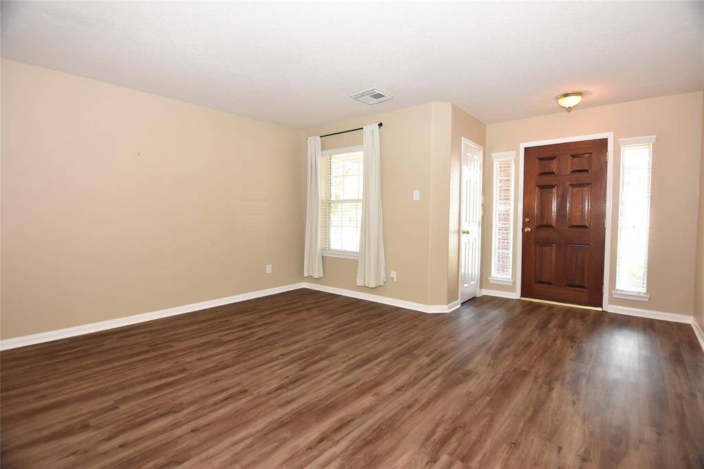 Front door leads dinto main living room