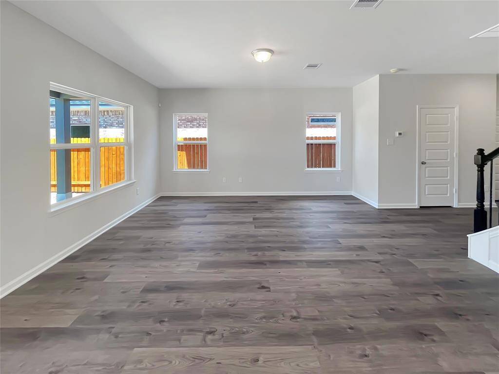 The Oriole II- Family Room. Home under construction, photo used for illustrative purposes only, colors and options will vary.