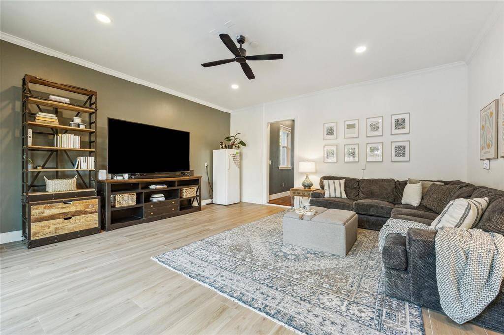 Another view of the living space.