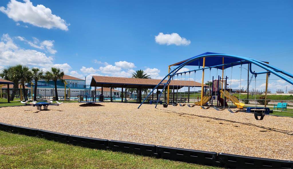 Spacious playground