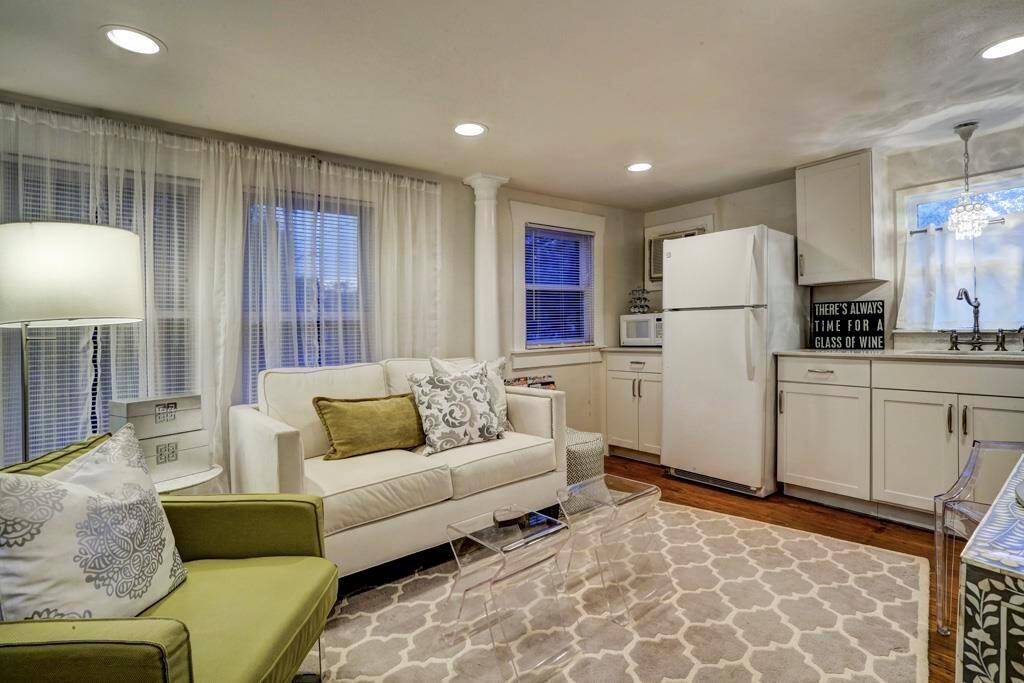 Garage apartment.
