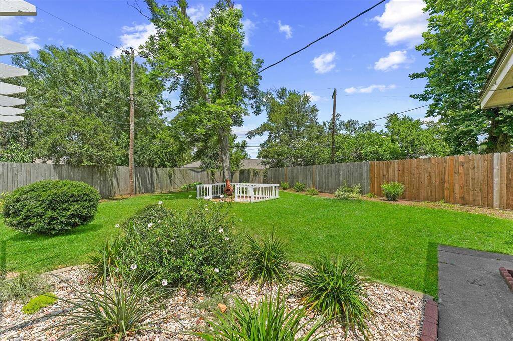 No need to go to the park with your EXPANSIVE back yard!  So much room available for anything you can dream of.