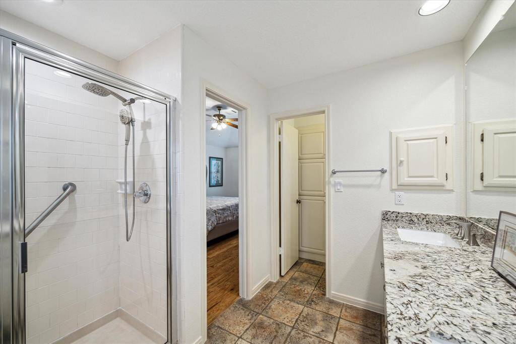 Primary bathroom alternate view.