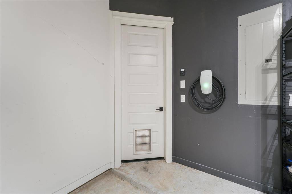 EV Charger in Garage
