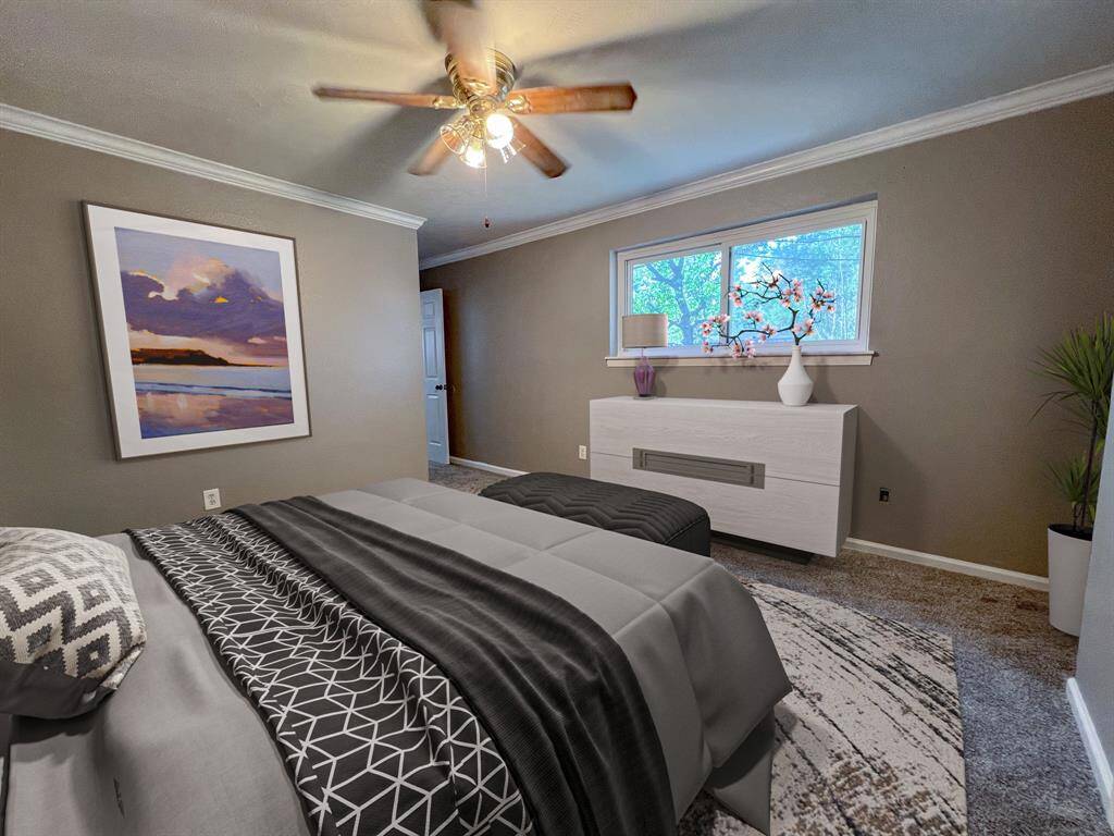 Primary room different angle - Virtually Staged