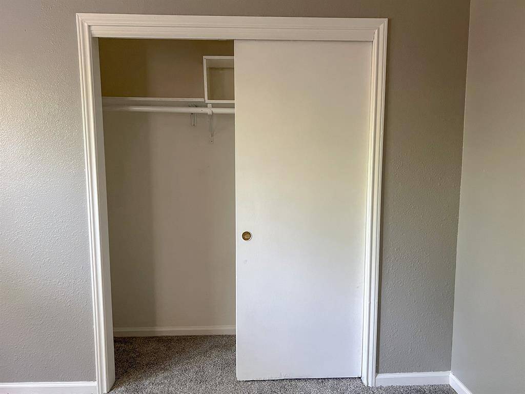 Primary room closet