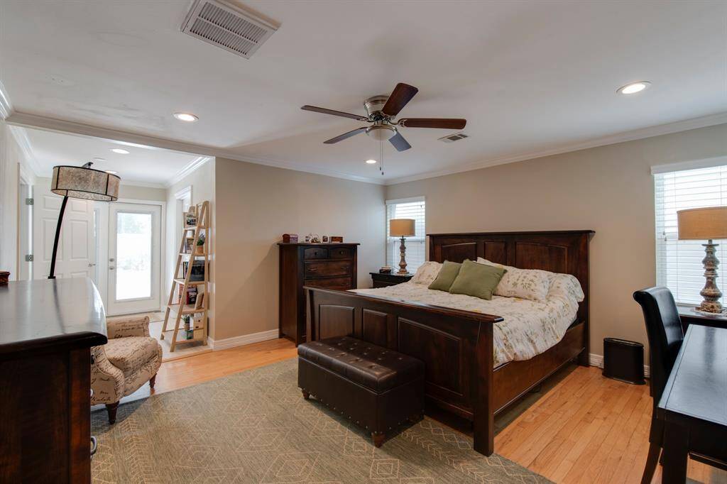 The primary bedroom or retreat.