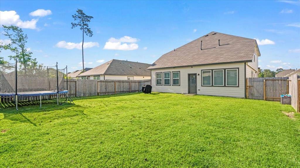 Large backyard!