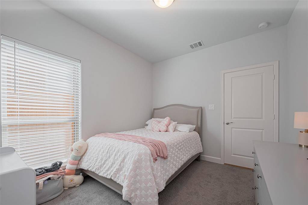 One of four bedrooms