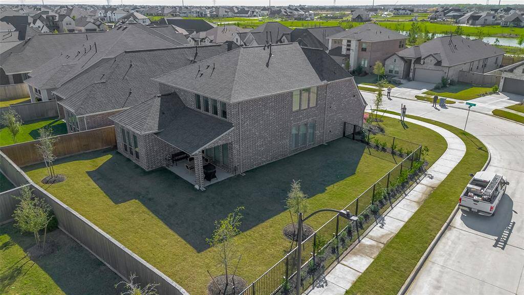 Another aerial view of the property