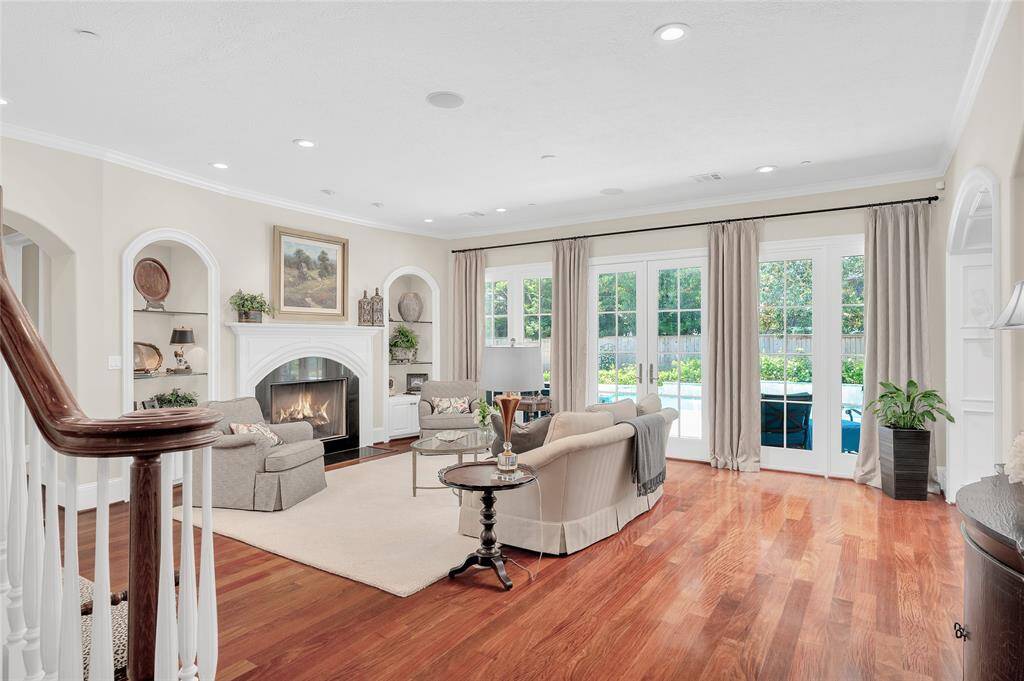 Bright and open family room