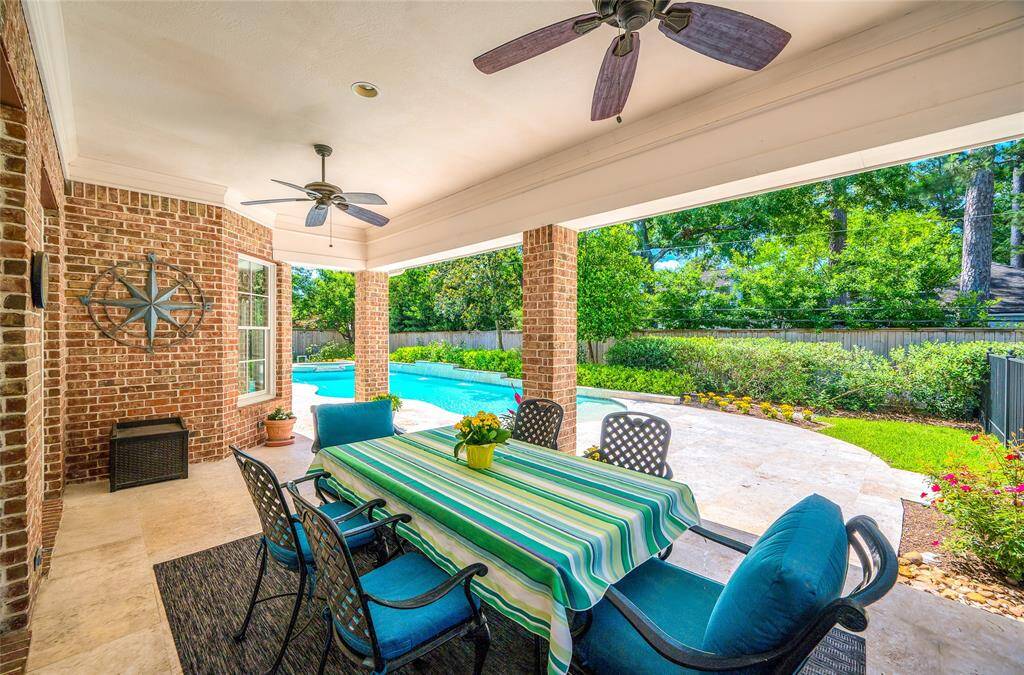 Additional view of the covered patio