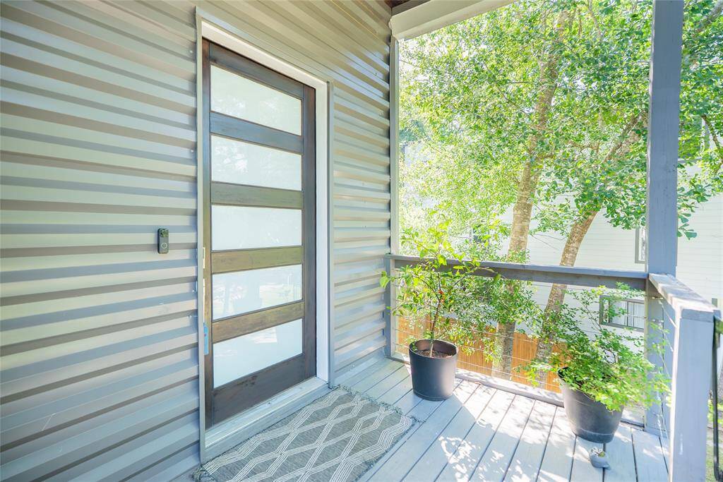 Front porch and front door to your new home.