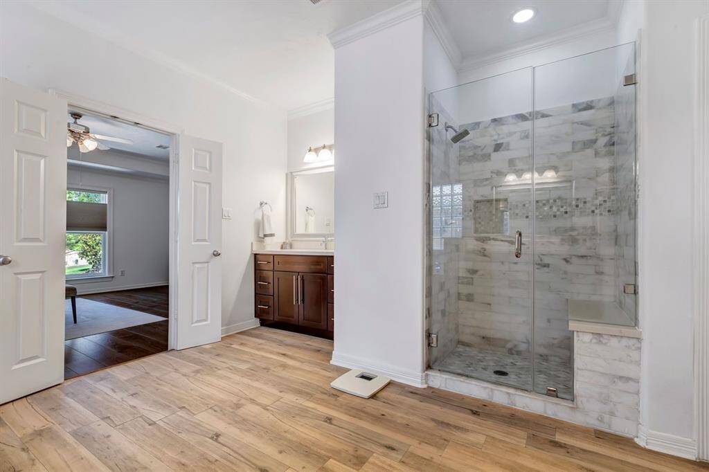Primary bathroom.