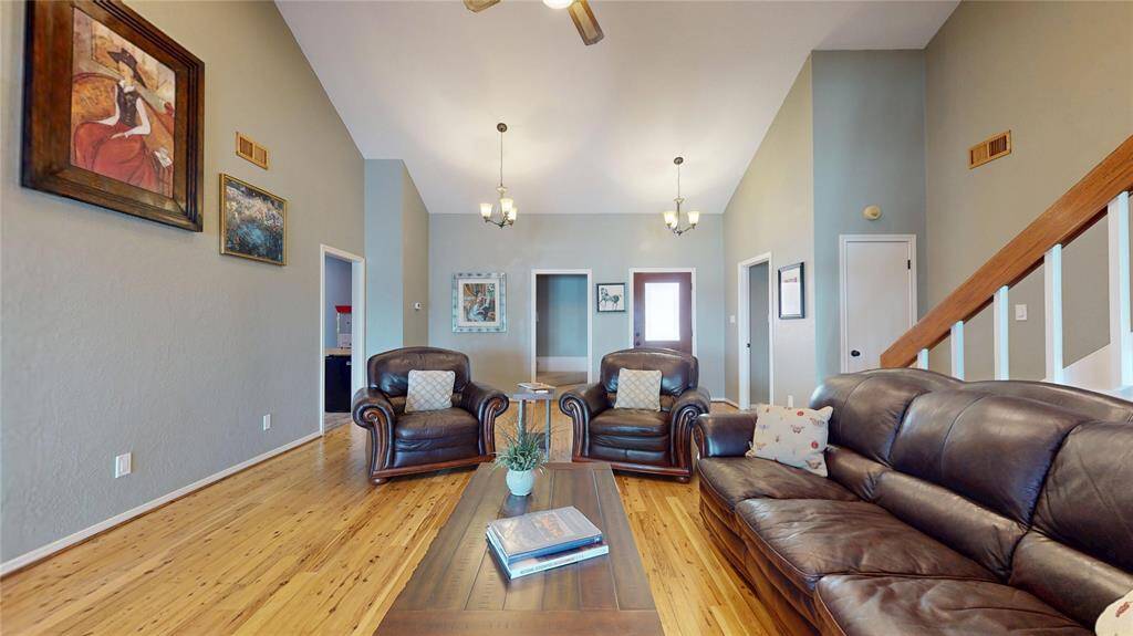 Experience the elegance of solid Australian cypress throughout the family and dining rooms.