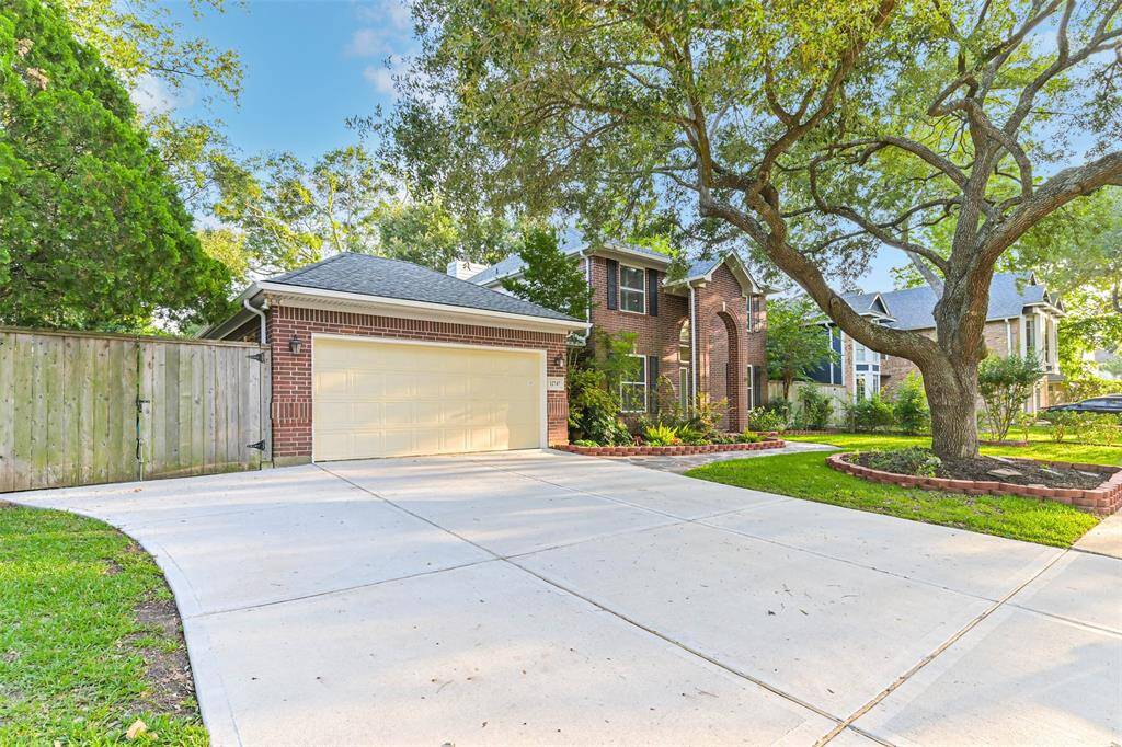 There is double wide driveway and was replaced in 2023.