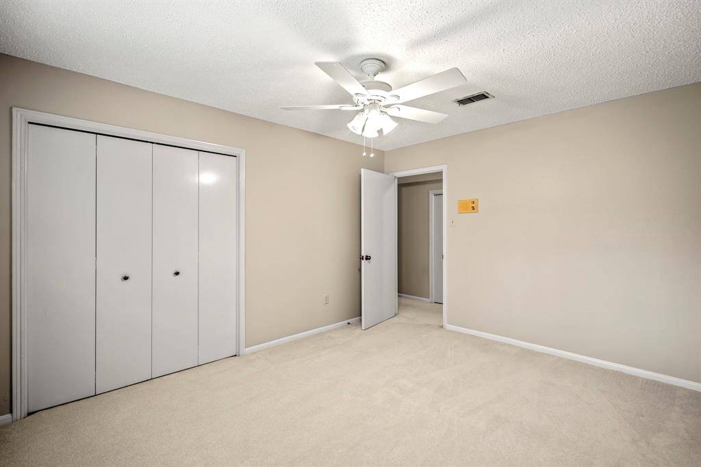 Plenty of space in Bedroom #3 for a full furniture setup, plus a generously sized closet to keep things organized.