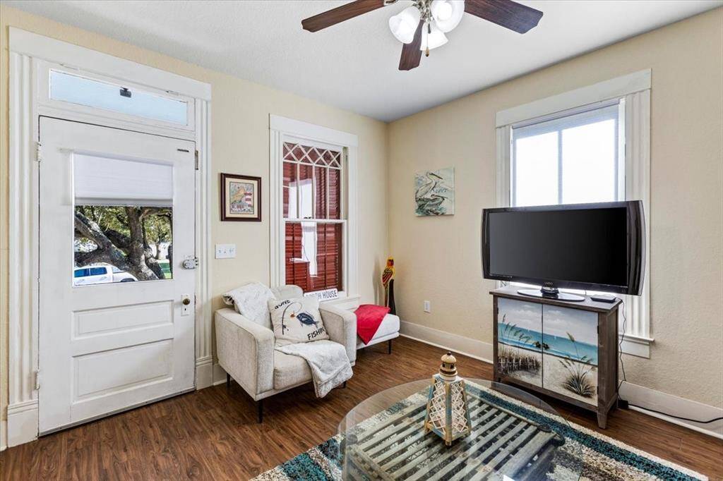 Living room. LVP flooring.