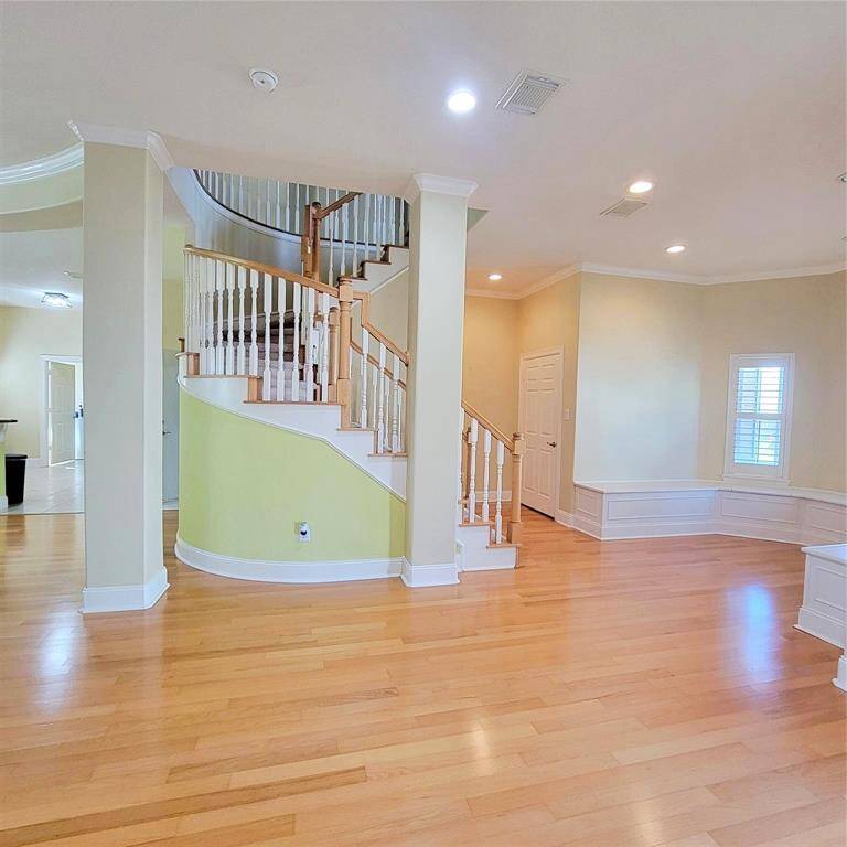 Beautiful spiral staircase
