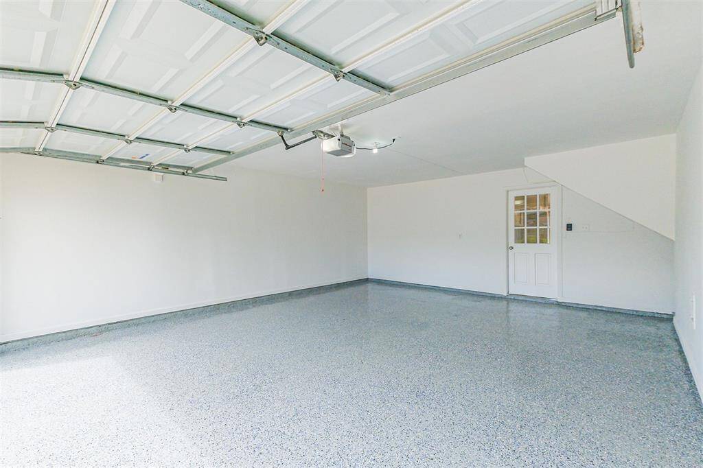 Sleek epoxy floors were installed in April 2025.